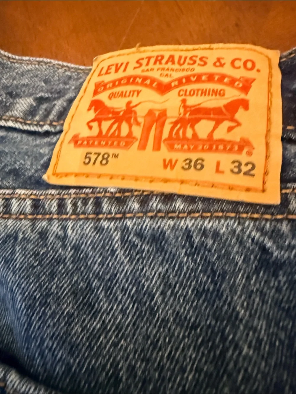 Levi's 578 Jeans 36W32L